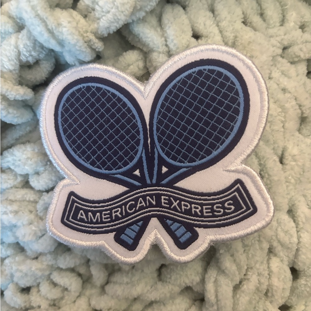 American Express US Open 2025 sticker patch